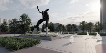 Lazdynų aikštės prie „Ryto“ skulptūros laukia pokyčiai, laukiama gyventojų įsitraukimo