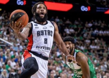 Pratęsime čempionus nukovęs „Rytas“ žengė pirmąjį žingsnį link titulo