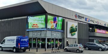 Sostinėje stebina pirmoji Lietuvoje kampinė 3D reklama