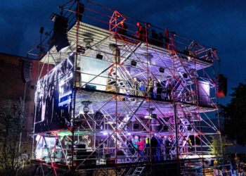 Įspūdingoje scenoje-name kūrybą pristatys daugiau nei 100 menininkų