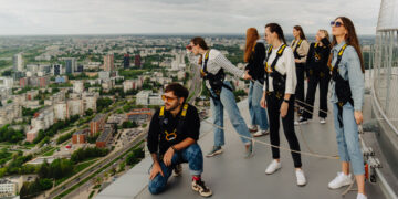 „Įspūdžiai išliko visam gyvenimui“: TV bokštas kviečia pasivaikščioti 170 m. aukštyje