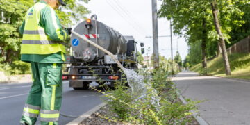 Vilniaus išbandomi inovatyvūs laistymo būdai