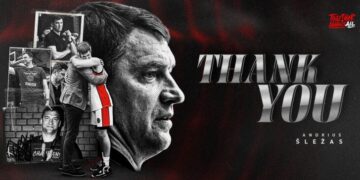 Vilniaus „Rytas“ atsisveikina su Andriumi Šležu