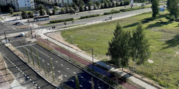 Vilniaus Pilaitėje už privačius pinigus nutiesta nauja gatvės atkarpa