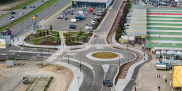 Gariūnuose virš judraus plento bus pastatytas pėsčiųjų viadukas