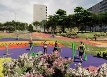 „Pavargusi“ teritorija Žirmūnuose bus paversta pramogų ir laisvalaikio skveru