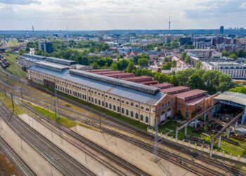 Gaisras Vilniaus lokomotyvų remonto depe