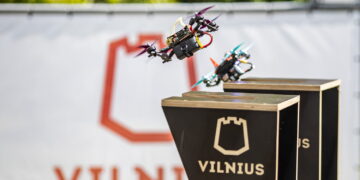 Atidaryta unikali dronų treniruočių erdvė