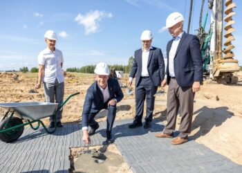 „Septyni šeši“ sporto komplekso statybos prasidėjo