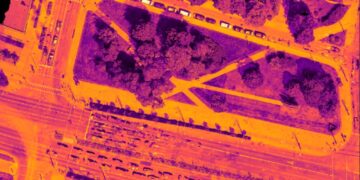 Rengiamas sostinės karščio žemėlapis