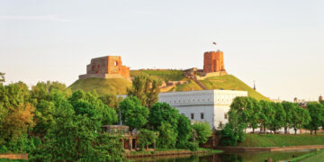 Ant Gedimino kalno šlaito atsiras garsaus prancūzų menininko kūrinys