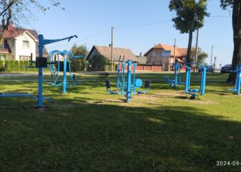 Turgeliuose įrengti lauko treniruokliai