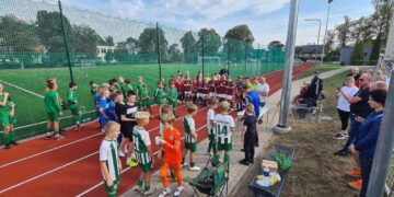 Naująjį Rūdiškių stadioną jau išbandė jaunųjų futbolininkų turnyras