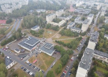 Miesto darže Šnipiškėse – derliaus nuėmimo metas