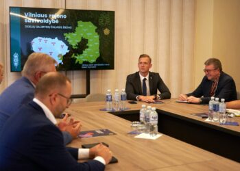 Verslo atstovai ir meras aptarė Vilniaus rajono viziją, planuojamus projektus