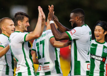 Kauniečiai sutriuškinti – penki įvarčiai be atsako