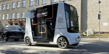 Autonominis autobusas išriedės nauju maršrutu