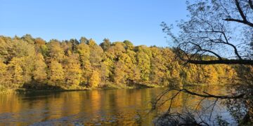 Gražiausios Neries panoramos gėrėtis rudeniu