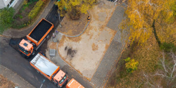 Gyventojai aktyviai aptarinėjo korinių aikštelių įrengimą, darbai jau vyksta