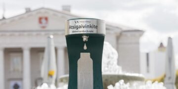 Per vasarą Vilniaus lauko gertuvėse išgerta net 4,2 mln. stiklinių vandens