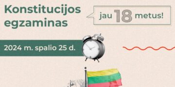 Spalio 25 d. – Konstitucijos egzaminas!