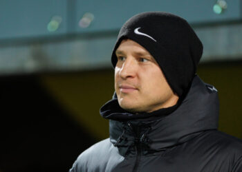 U-19 komandos treneris D. Greviškis: „Reikia būti realistais, du įvarčiai – nuostabu“