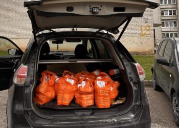 Oranžiniai maišeliai tiesiai į namus!