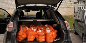 Oranžiniai maišeliai tiesiai į namus!