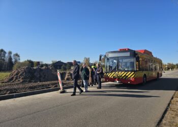 Įvyko bandomasis pratęsto 67 maršruto autobuso važiavimas per Užupio, Mažeikių, Pamiškės gatves