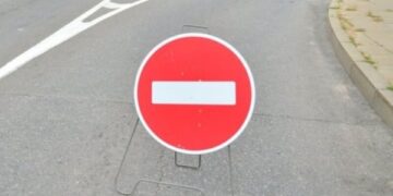 Eismo ribojimai lapkričio 1 d. prie Šalčininkų ir Turgelių kapinių