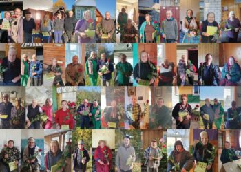 Pasveikinti Poškonių seniūnijos senjora