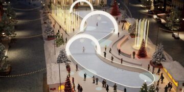 Vilniaus magiška žiemos čiuožykla įsikurs Rotušės aikštėje