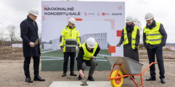 Vilniuje jau pradėtos Nacionalinės koncertų salės statybos