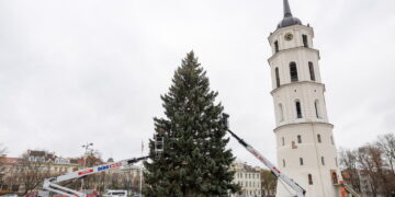 Vilnius pristato Kalėdų programą: į tradicijas atsigręžti skatins natūrali eglė