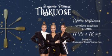 Kalėdų eglės įžiebimo šventė Trakuose