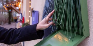 Kalėdos, kurias galima pajausti: Užupio Meno Inkubatoriuje atidarytas liečiamas Advento kalendorius