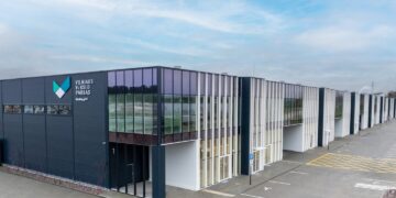 Užbaigtos 13 mln. eurų vertės „Vilniaus verslo parko“ statybos Gariūnuose