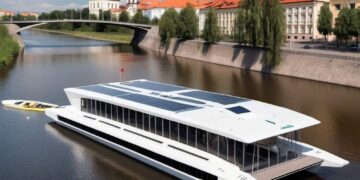 Pasirašyta sutartis dėl elektrinių laivų Vilniaus transportui