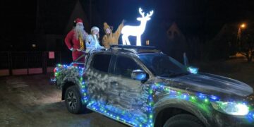 Kalėdinės eglutės įžiebtos dar 13-oje Vilniaus rajono gyvenviečių