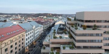 Kaip atrodys 2 atnaujinti išskirtiniai Gedimino prospekto pastatai