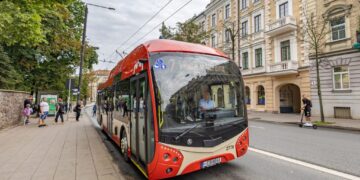 2030 m. Vilniuje daugiau nei pusė viešojo transporto bus varoma elektra arba alternatyviu kuru