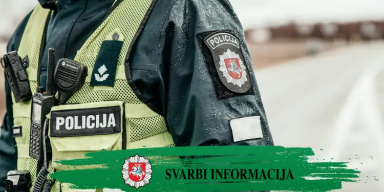 Lietuvos policija nuotr.