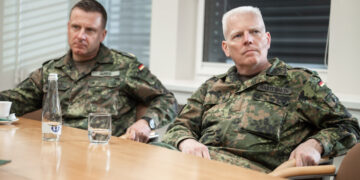 Meras susitiko su Vokietijos brigados Lietuvoje atstovais