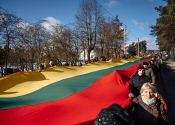 Vilniaus rajonas iškilmingai paminėjo Vasario 16-ąją