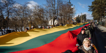 Vilniaus rajonas iškilmingai paminėjo Vasario 16-ąją