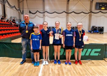 Vilniaus rajono sportininkė Kaja Tvorogal tapo Lietuvos jaunučių stalo teniso čempione