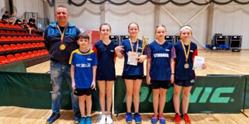 Vilniaus rajono sportininkė Kaja Tvorogal tapo Lietuvos jaunučių stalo teniso čempione