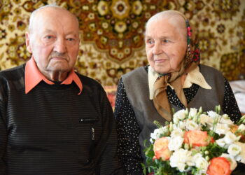 Šalčininkų rajone pasveikintos poros su auksinėmis ar deimantinėmis vestuvėmis