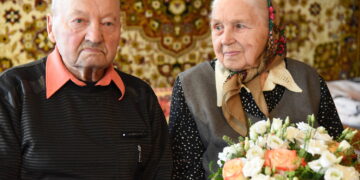 Šalčininkų rajone pasveikintos poros su auksinėmis ar deimantinėmis vestuvėmis