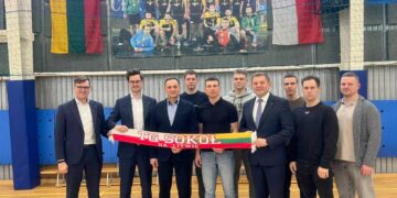 Lenkijos draudimo bendrovė rems Eišiškių komandą „Sokół“